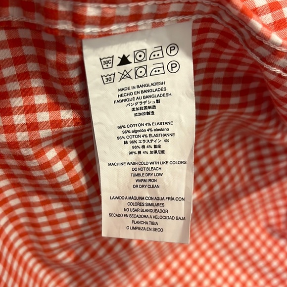 Michael Kors Men’s Button Down Short-Sleeve Shirt - Size Medium Slim Fit - Picture 10 of 12